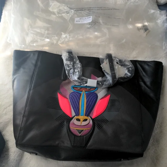 Liebeskind Uruma Macaque Large Shoulder Bag. Limited Edition- Rare NWT - Picture 3 of 6